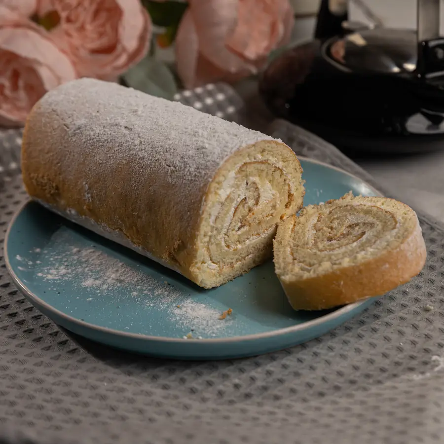Рулет с кремом